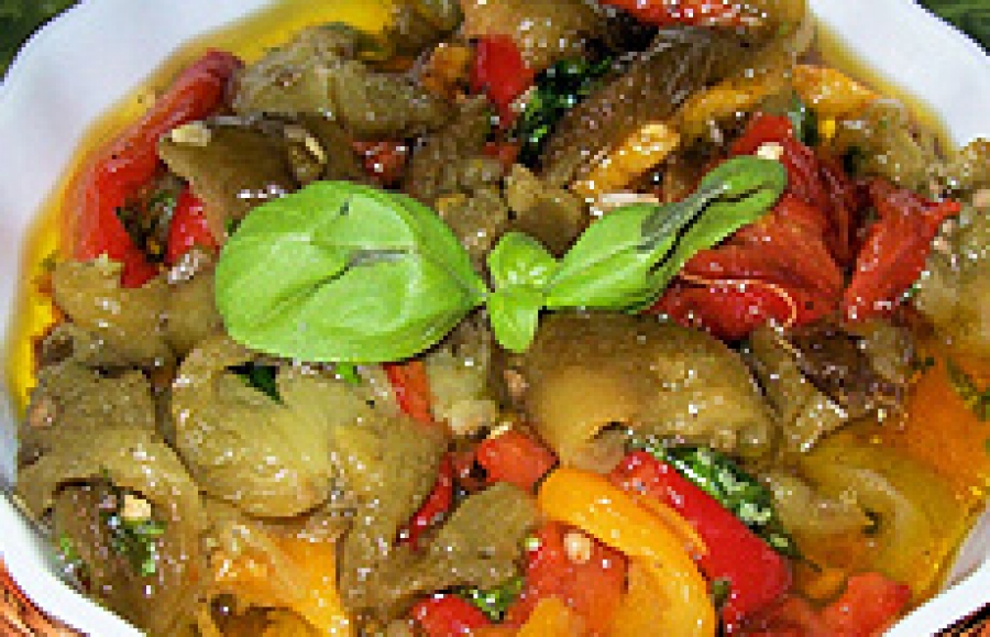 Chlita – poivrons et tomates grillés